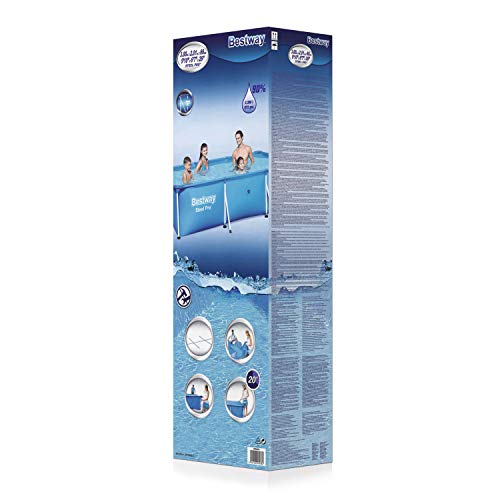 Piscina Desmontable Infantil Bestway Deluxe Splash Frame 300×201×66 cm – Estructura Tubular Resistente
