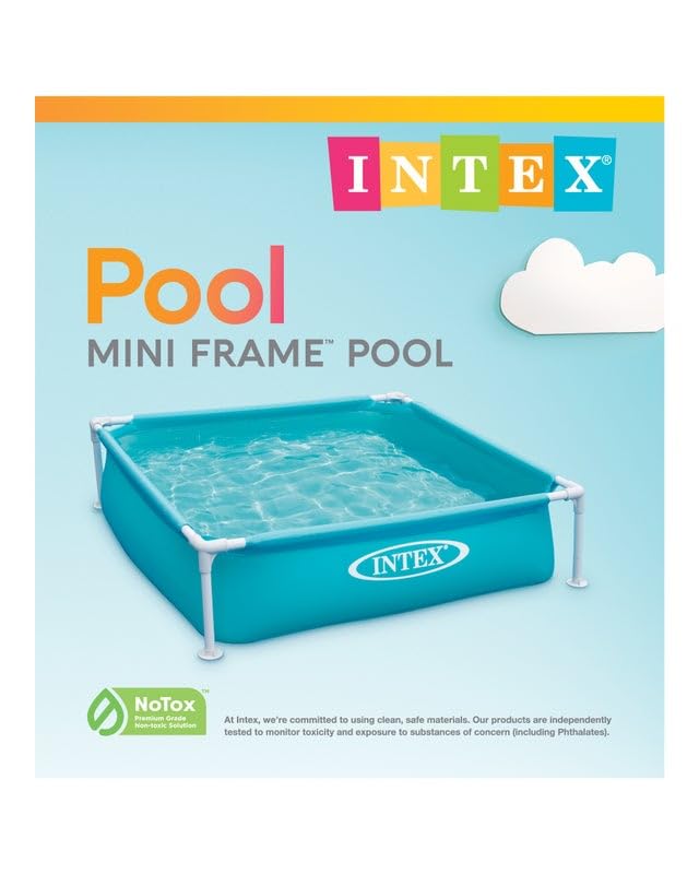 Piscina Infantil Intex Mini Frame 122×122×30 cm – Pack de 2