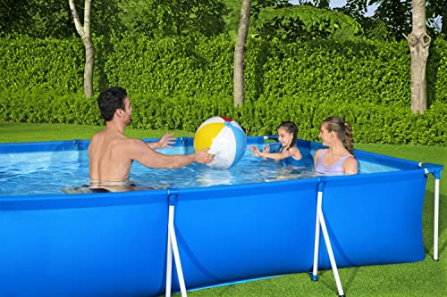 Piscina Desmontable Infantil Bestway Deluxe Splash Frame 300×201×66 cm – Estructura Tubular Resistente
