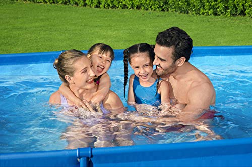 Piscina Desmontable Infantil Bestway Deluxe Splash Frame 300×201×66 cm – Estructura Tubular Resistente