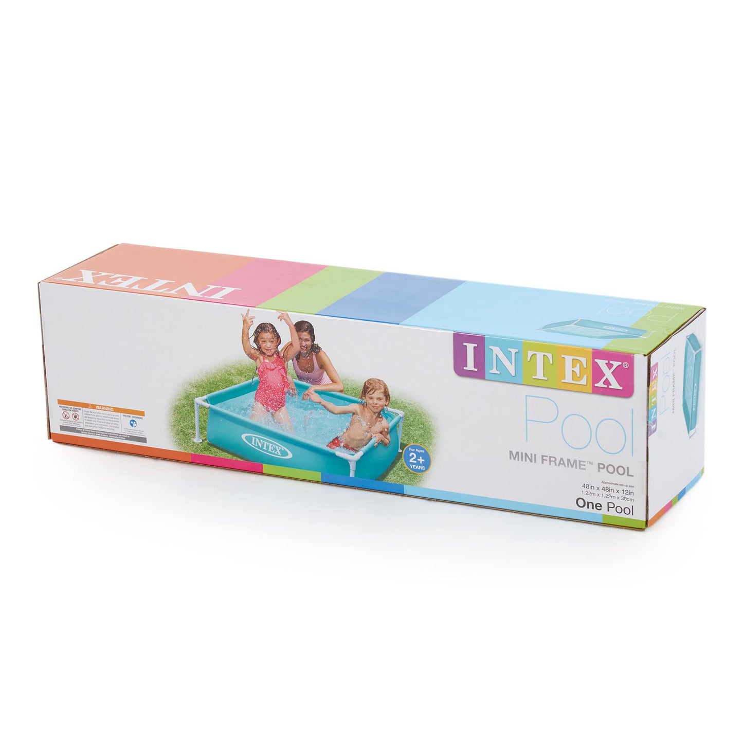 Piscina Infantil Intex Mini Frame 122×122×30 cm – Pack de 2
