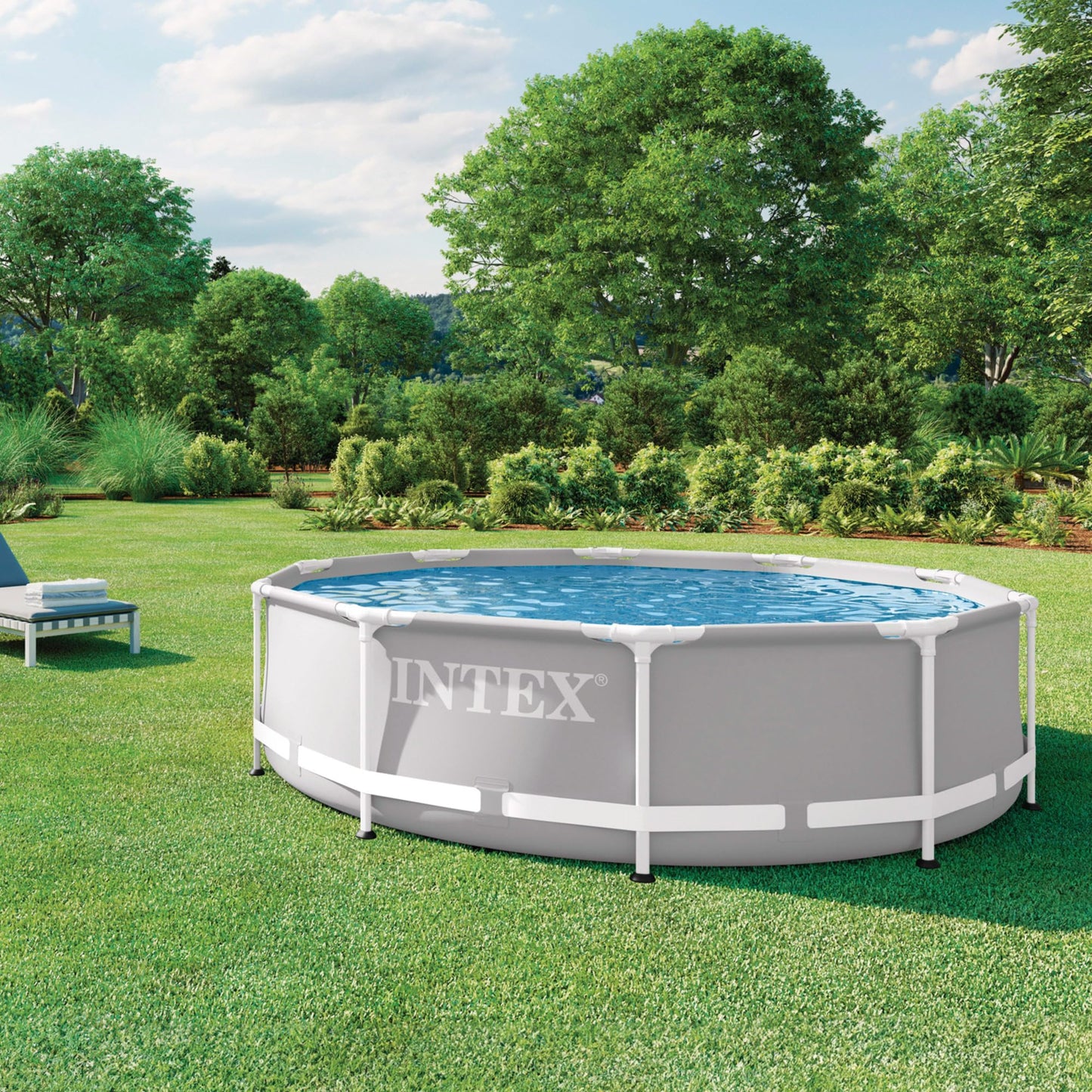 Piscina Elevada Redonda Intex Prisma Frame 305×76 cm