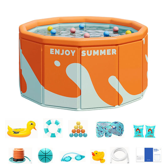 Piscina Plegable Portátil para Niños y Familia – Ideal para Exterior e Interior